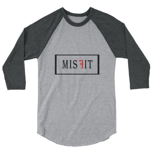 Misfit 3/4 shirt, Mens T-Shirt, Vagabond Klothing Ko.- Vagabond Klothing Ko.