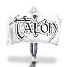 Talon Black Hooded Blanket