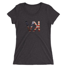 VK American Flag, Ladies T-Shirt, Vagabond Klothing Ko.- Vagabond Klothing Ko.