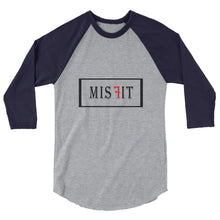 Misfit 3/4 shirt, Mens T-Shirt, Vagabond Klothing Ko.- Vagabond Klothing Ko.