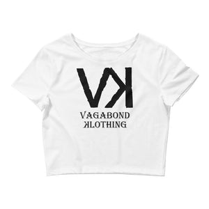 VK Crop Tee, Ladies T-Shirt, Vagabond Klothing Ko.- Vagabond Klothing Ko.