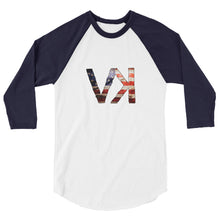 VK Flag 3/4 shirt, Mens T-Shirt, Vagabond Klothing Ko.- Vagabond Klothing Ko.