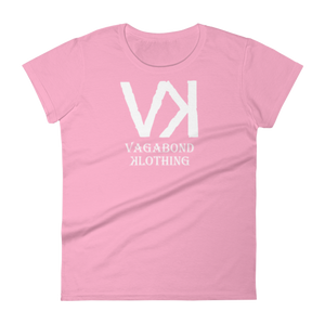 VK Logo, Ladies T-Shirt, Vagabond Klothing Ko.- Vagabond Klothing Ko.