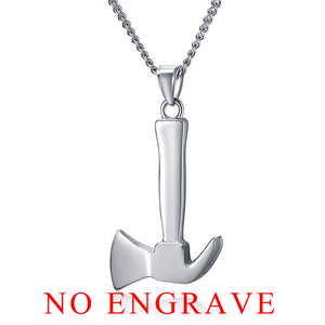 Hammer Necklace Pendant Men Stainless, Jewelry, Vagabond Klothing Ko.- Vagabond Klothing Ko.